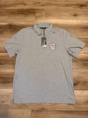 NWT Travis Matthew Coors Light Golf Polo Men’s XXL Grey